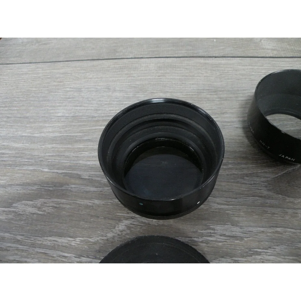 Nikon HN-7 HN-12 HN-14 Lens Hoods & Filter Adapter Ring Set 52mm Japan